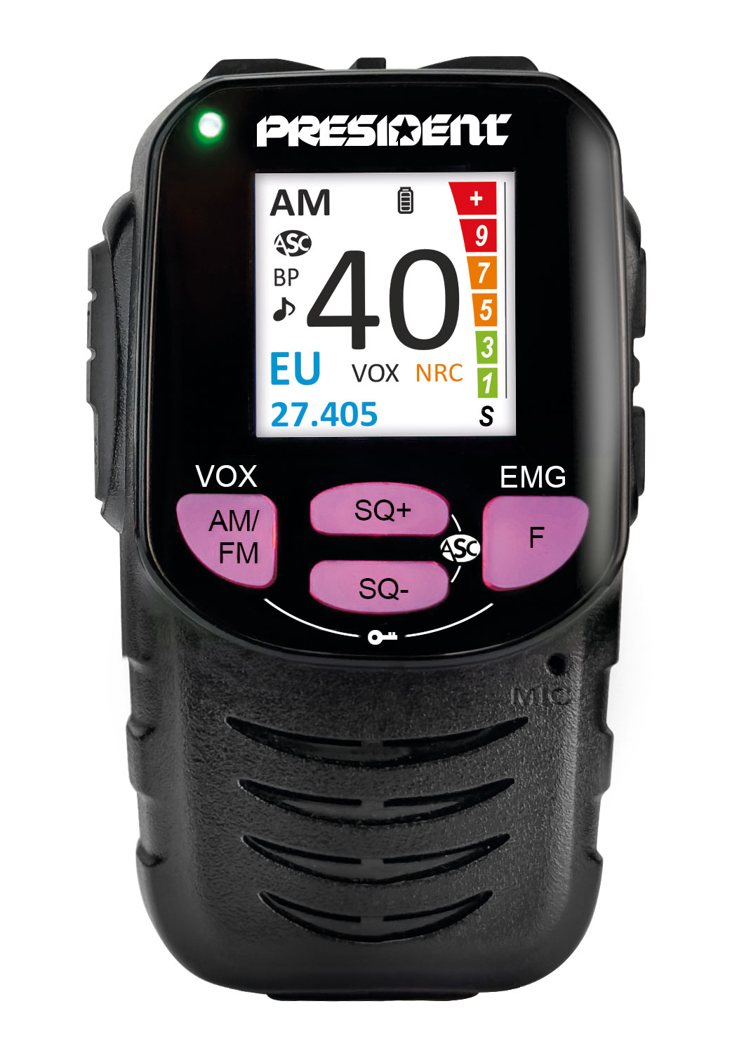 President William II Black Box CB Funkgerät mit Bluetooth Mikrofon  *** in kürze lieferbar *** - Bild 4