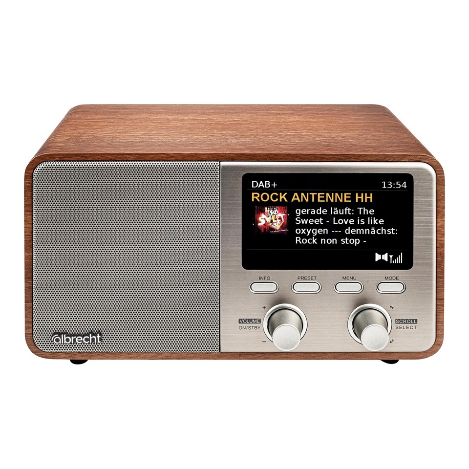 Albrecht DR 760 Digitalradio, ASA Warnmeldungencht mit UKW, DAB+, Musik-Streaming, 4,3" FarbdisplayX - Bild 3