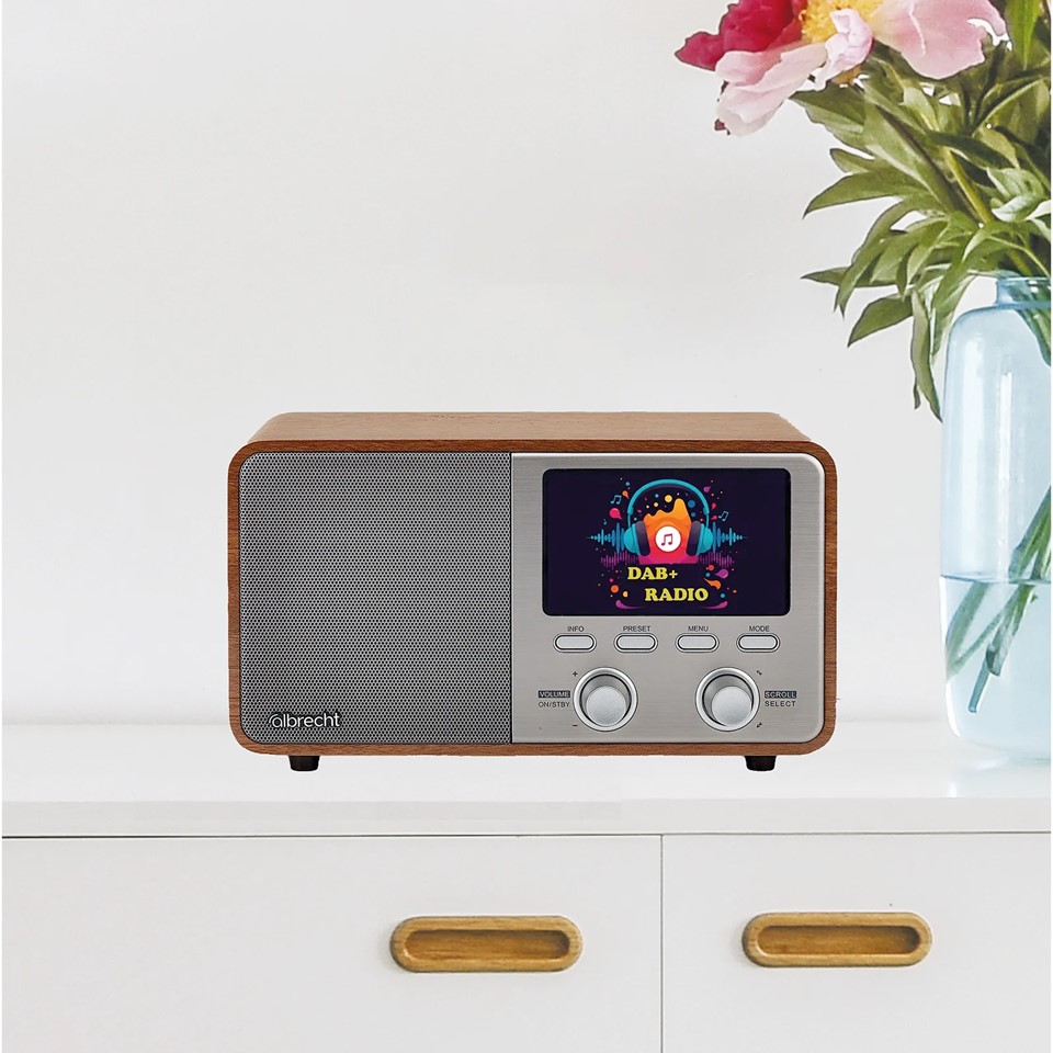 Albrecht DR 760 Digitalradio, ASA Warnmeldungencht mit UKW, DAB+, Musik-Streaming, 4,3" FarbdisplayX - Bild 5