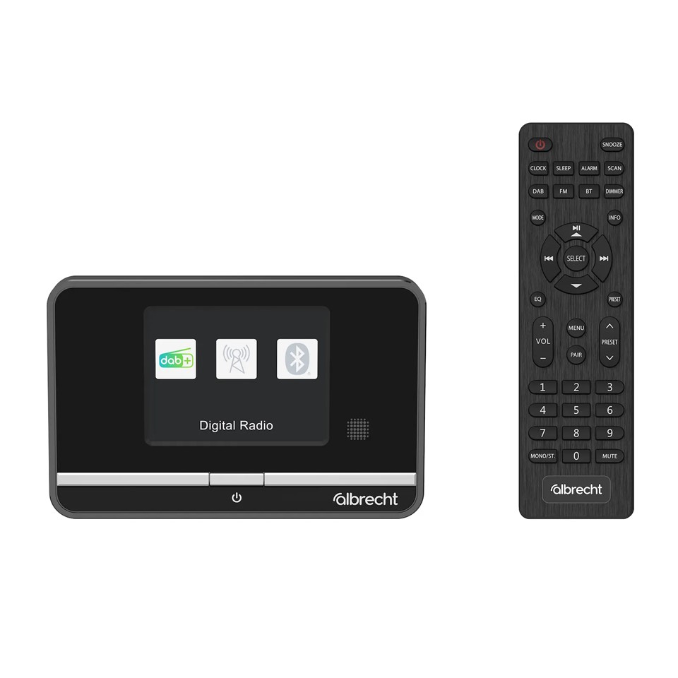 Albrecht DR 521 DAB+/UKW/Digitalradio-Tuner mit BT Funktion X - Bild 1