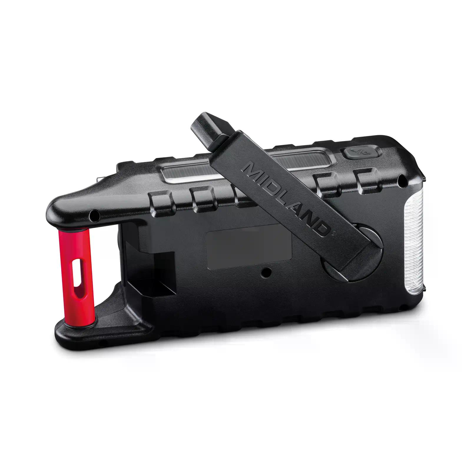  Midland ER 300 Pro Kurbelradio UKW, SOS, Lampe, Solar, PowerBank, Musik Streaming X - Bild 2