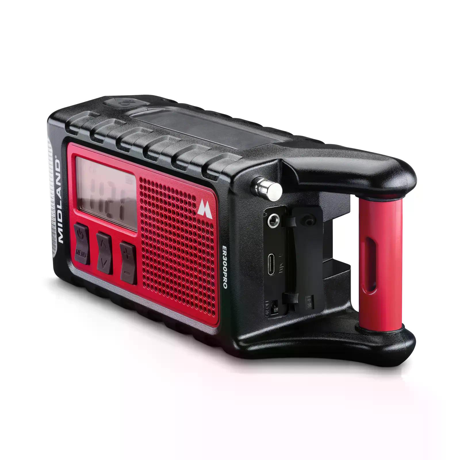  Midland ER 300 Pro Kurbelradio UKW, SOS, Lampe, Solar, PowerBank, Musik Streaming X - Bild 5