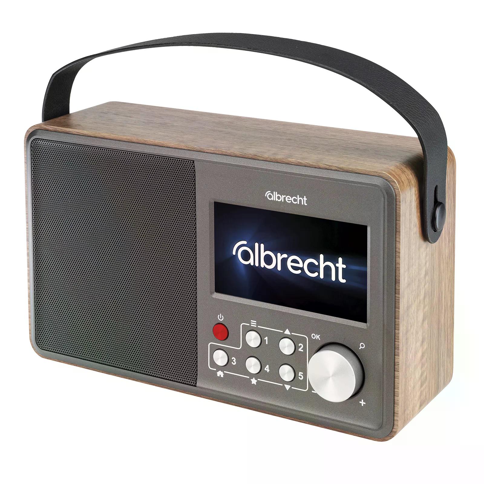  Albrecht DR 862 - das bedienerfreundliche Digitalradio ASA, DAB+/UKW, 4,3" Farbdisplay, inkl. 4000mAh Akku X - Bild 2