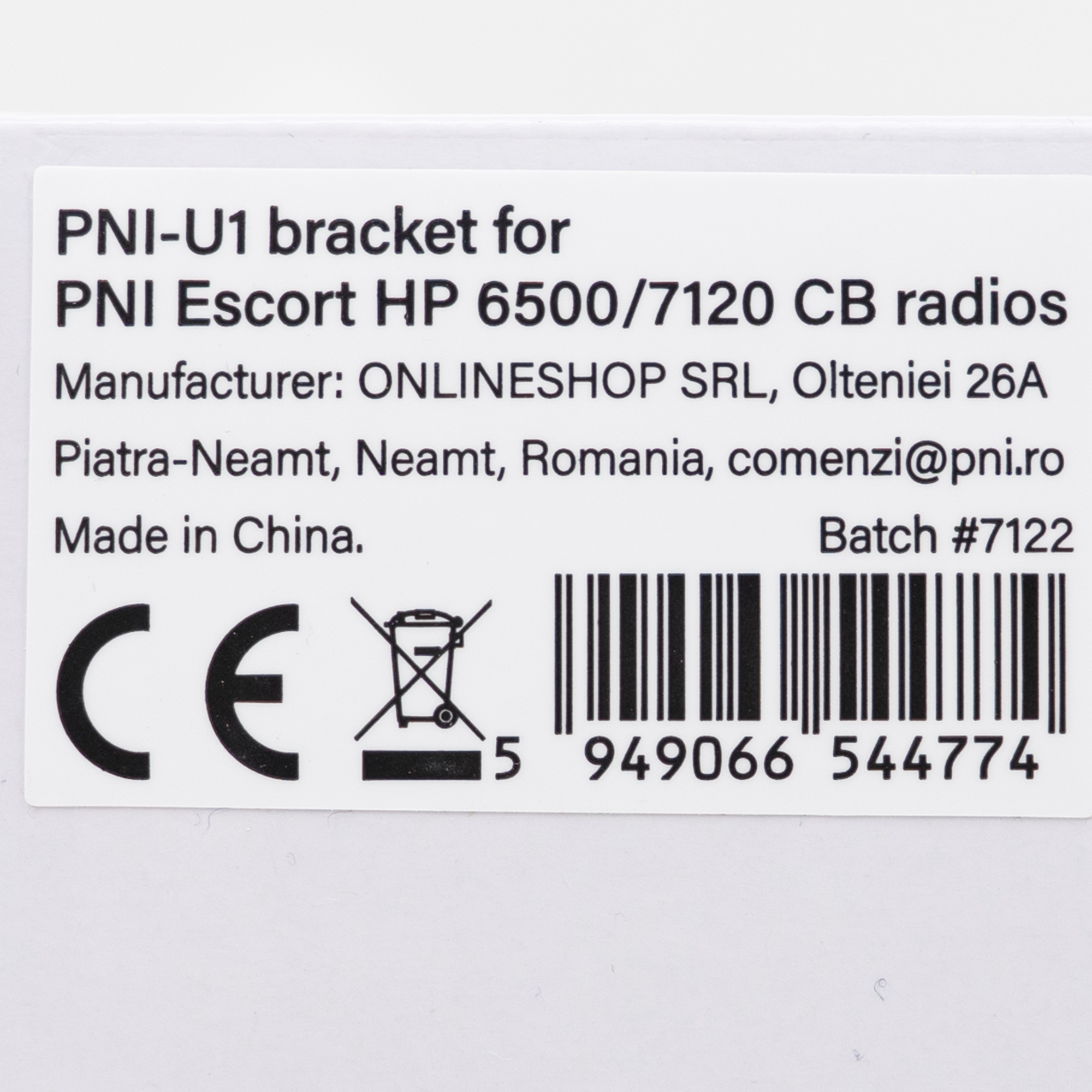 Montagebügel für PNI HP 6500 7120 6550 6500PRO - Bild 5