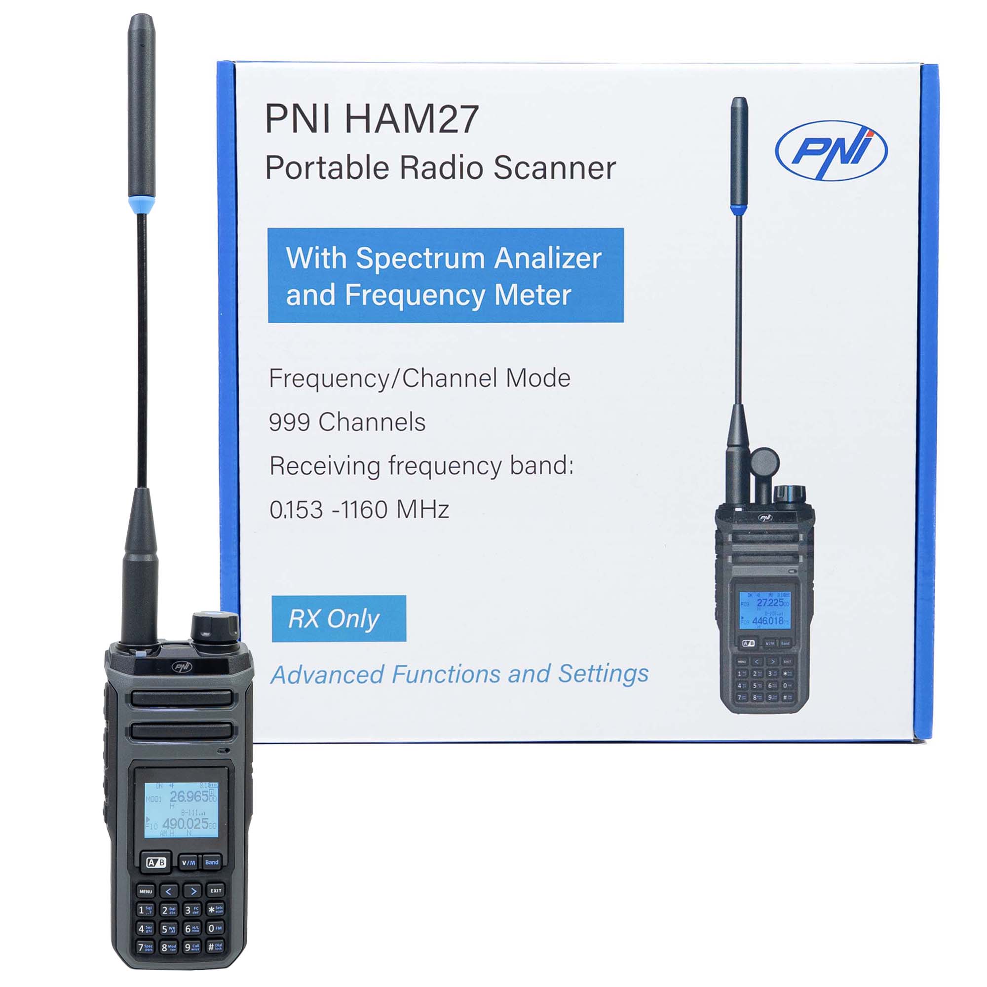  PNI HAM27 Handscanner X