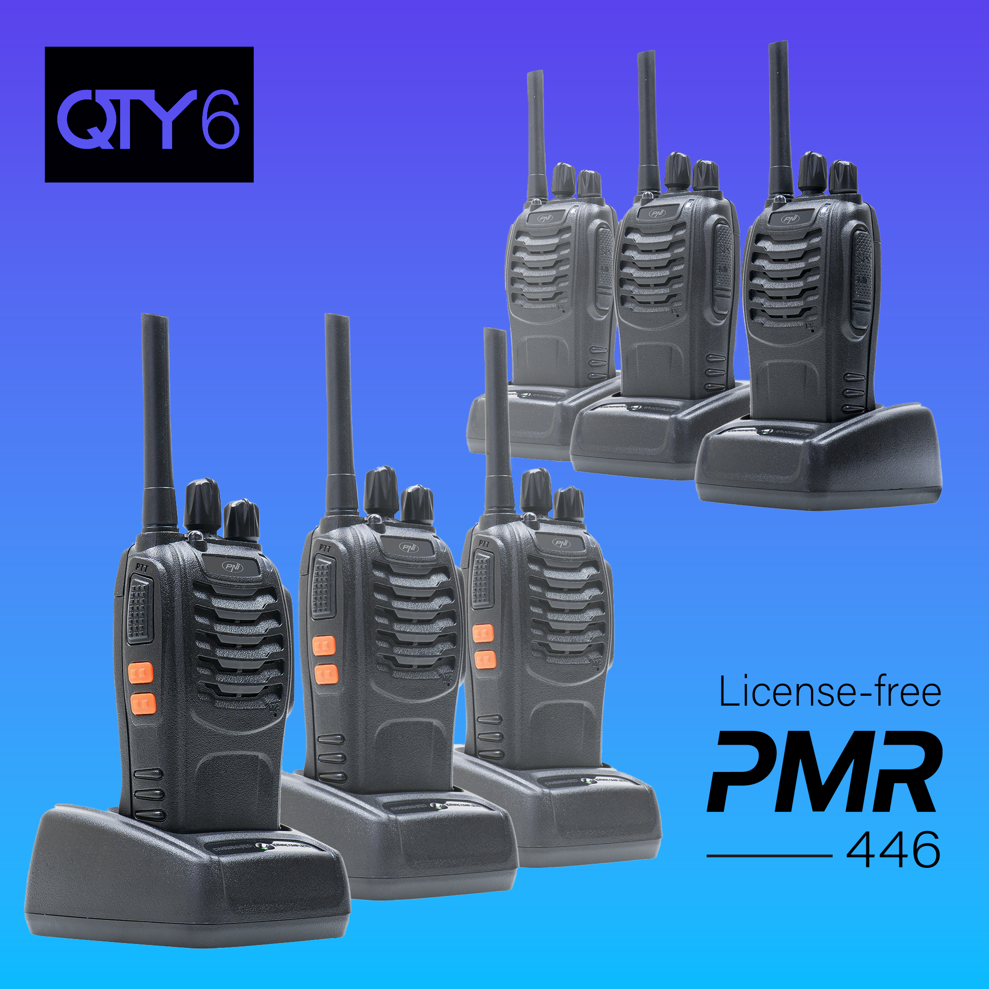 PNI PMR R40 Pro  6er Set X - Bild 10