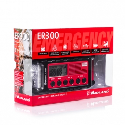  Midland ER 300 Emergency Kurbel-Radio UKW, SOS - Bild 5