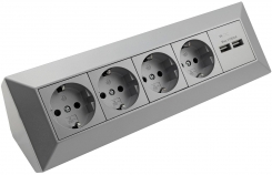 Steckdosenblock 4-fach + 2xUSB  X - Bild 2