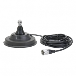 Sirio Mini Snake Mag 65cm CB Antenne mit PNI 120DV Magnetfuß und Flügelschraube X - Bild 2