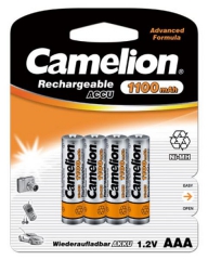 Camelion AAA Micro Akku 1100mAh 1,2V 4er Blister Standardakku