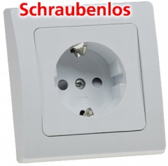 DELPHI Schutzkontakt-Steckdose, UP X