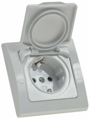 DELPHI Schutzkontakt-Steckdose IP44 X