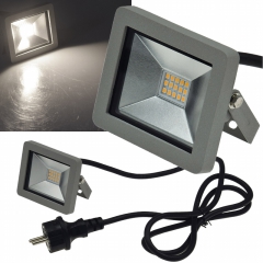 LED-Fluter SlimLine "CTF-SLT 10" silber