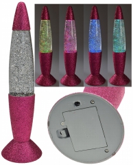 Glitterleuchte "Funky Twister" 