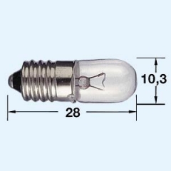 Glühlampe E10/12Volt 0,2A S167