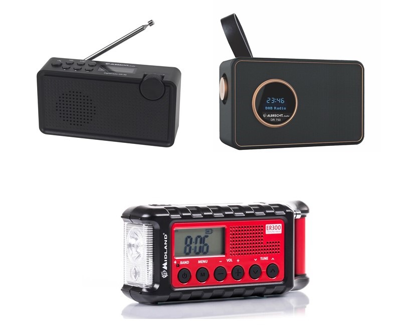 Tragbare Radios